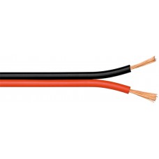 GOOBAY καλώδιο ήχου 2x 0.5 mm² 15089, CU, 10m, μαύρο & κόκκινο