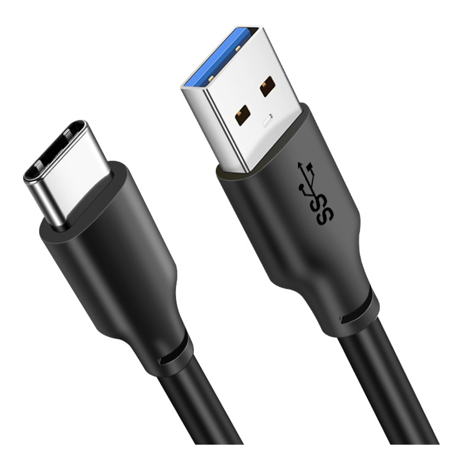 CABLETIME καλώδιο USB-C σε USB CMAMN, 3A, 5Gbps, 1m, μαύρο CABLETIME καλώδιο USB-C σε USB CMAMN, 3A, 5Gbps, 1m, μαύρο