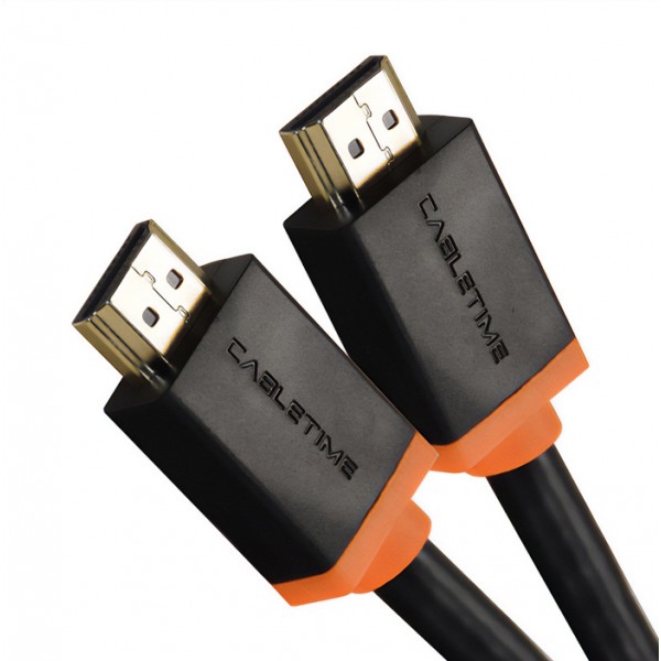 CABLETIME καλώδιο HDMI 2.0 CT-HE2GN, 4K/60Hz, 5m, μαύρο CABLETIME καλώδιο HDMI 2.0 CT-HE2GN, 4K/60Hz, 5m, μαύρο