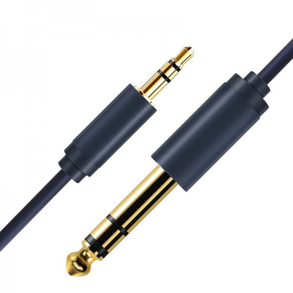 CABLETIME καλώδιο Stereo 6.3mm σε Stereo 3.5mm AV321, 3m, μαύρο