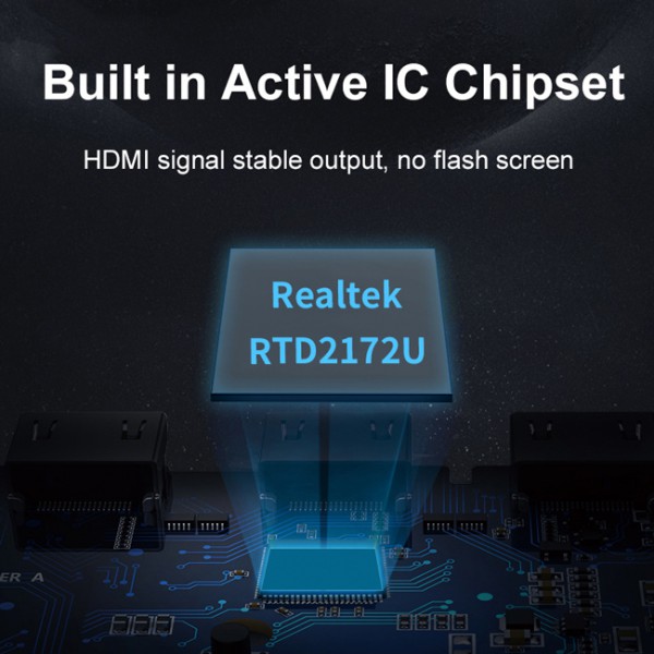 CABLETIME καλώδιο USB-C σε HDMI C160, με LED, Ring, 4K, 0.15m, μαύρο CABLETIME καλώδιο USB-C σε HDMI C160, με LED, Ring, 4K, 0.15m, μαύρο