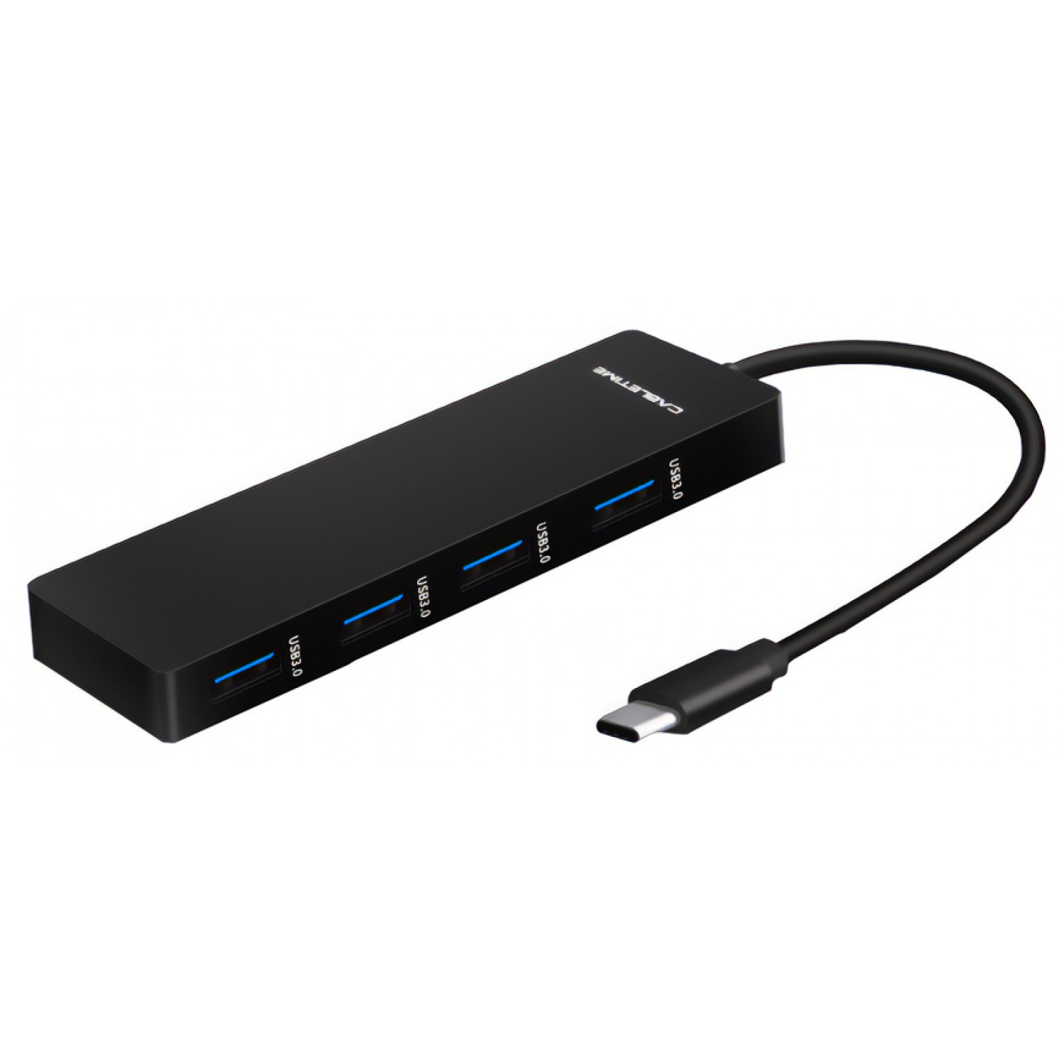 CABLETIME USB hub CT-HUB4E, 4x θυρών, 5Gbps, USB-C σύνδεση, μαύρο CABLETIME USB hub CT-HUB4E, 4x θυρών, 5Gbps, USB-C σύνδεση, μαύρο