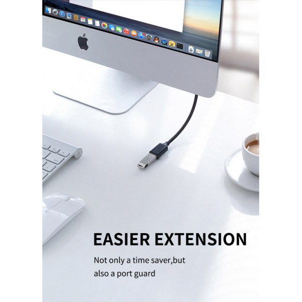 CABLETIME καλώδιο προέκτασης USB CT-AMAFN, 5Gbps, 2m, μαύρο CABLETIME καλώδιο προέκτασης USB CT-AMAFN, 5Gbps, 2m, μαύρο