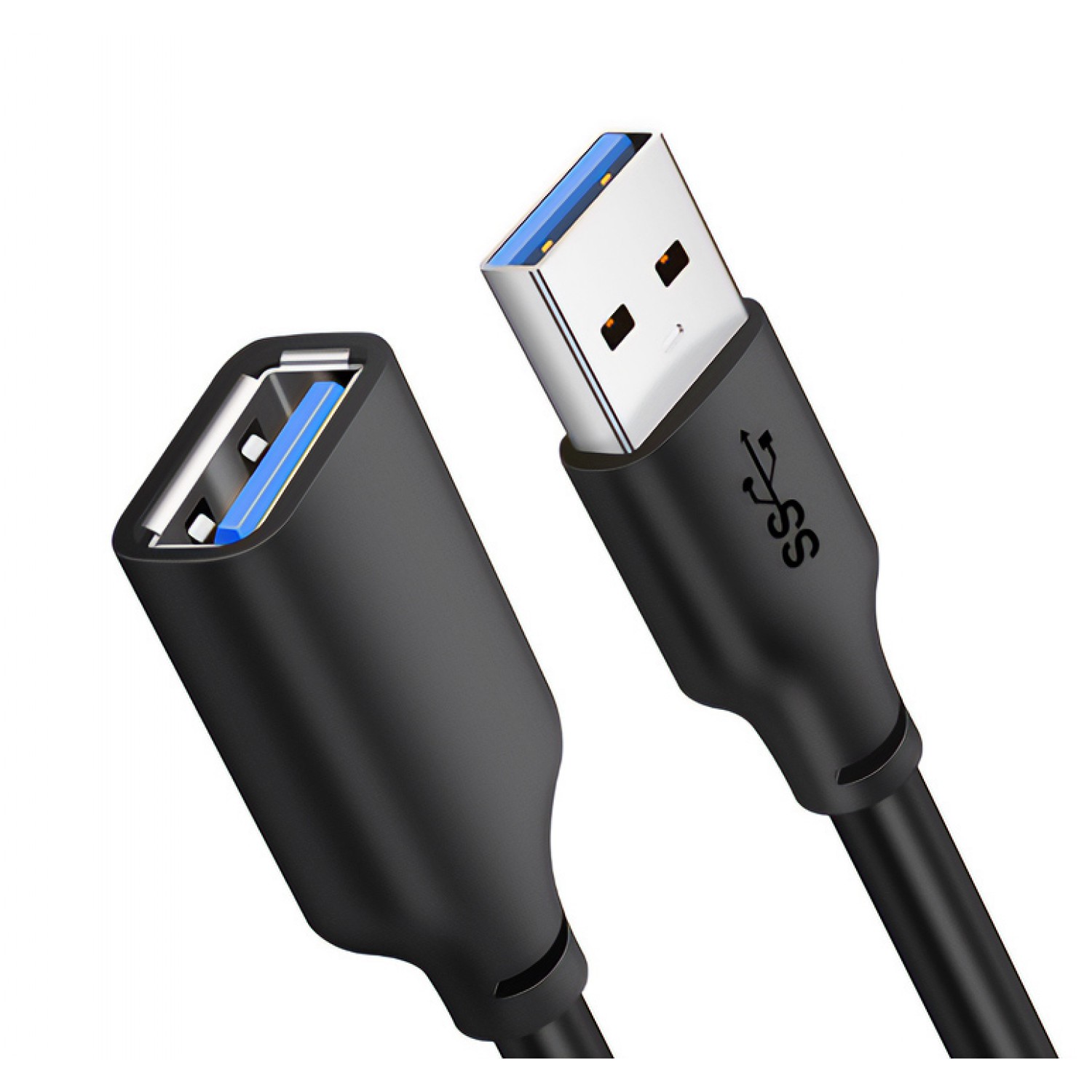 CABLETIME καλώδιο προέκτασης USB CT-AMAFN, 5Gbps, 2m, μαύρο CABLETIME καλώδιο προέκτασης USB CT-AMAFN, 5Gbps, 2m, μαύρο