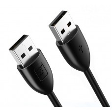CABLETIME καλώδιο USB 2.0 C160, 3A, 1.5m, μαύρο
