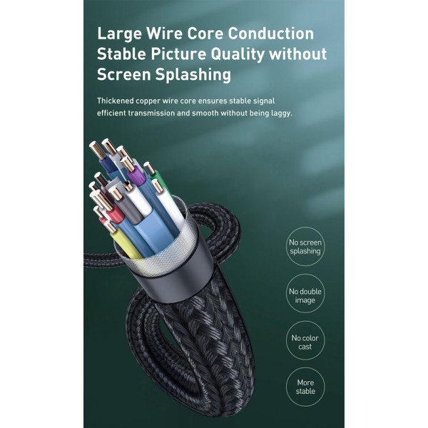 CABLETIME καλώδιο HDMI σε Mini DisplayPort CT-P03G4K, 4K, 1.8m, μαύρο