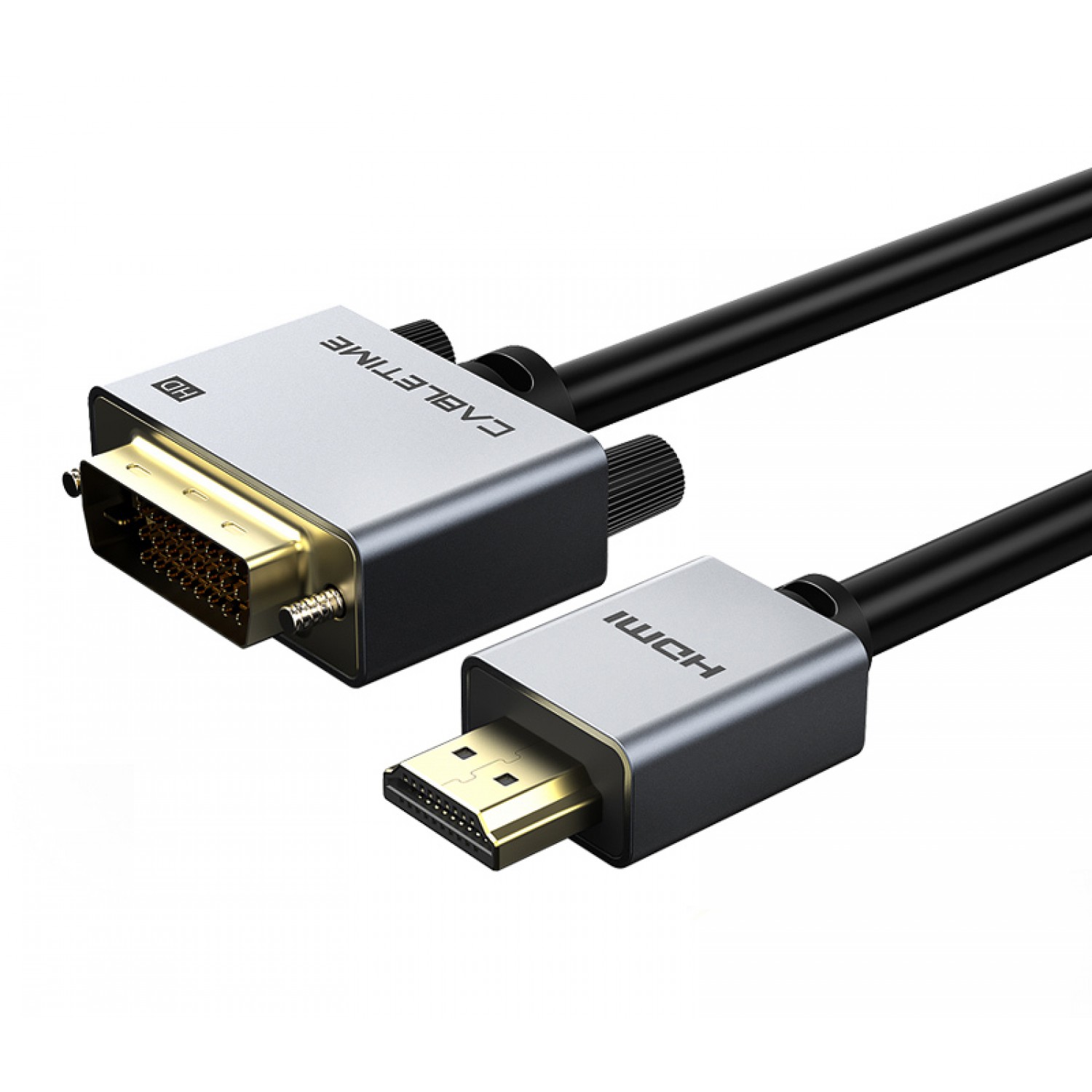 CABLETIME καλώδιο HDMI σε DVI PH241G, 1080p/60Hz, 1m, μαύρο CABLETIME καλώδιο HDMI σε DVI PH241G, 1080p/60Hz, 1m, μαύρο