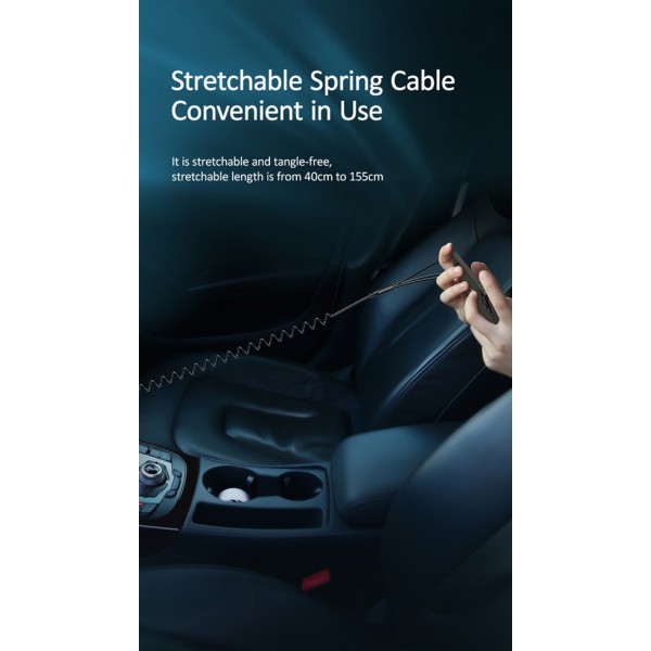 USAMS φορτιστής αυτοκινήτου C22 με καλώδιο 3 σε 1 & οθόνη, 3.4A, μαύρος USAMS φορτιστής αυτοκινήτου C22 με καλώδιο 3 σε 1 & οθόνη, 3.4A, μαύρος