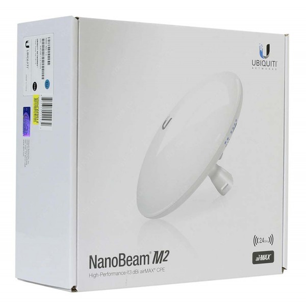 UBIQUITI NBE-M2-13 NanoBeam M2 High-Performance airMAX Bridge