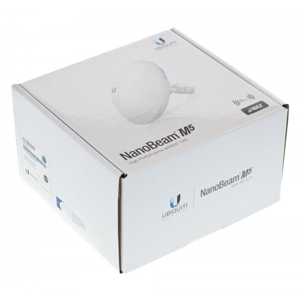 UBIQUITI NBE-M5-16 NanoBeam M5 High-Performance airMAX Bridge UBIQUITI NBE-M5-16 NanoBeam M5 High-Performance airMAX Bridge