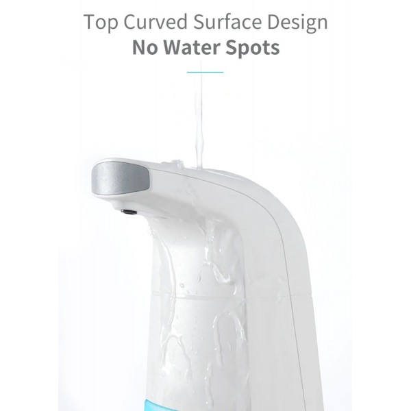 Αυτόματος διανεμητής κρεμοσάπουνου CLN-0034, λευκός