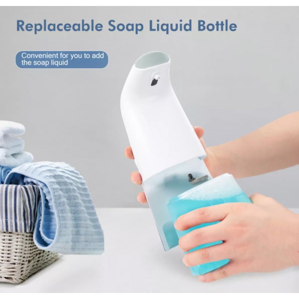 Αυτόματος διανεμητής κρεμοσάπουνου CLN-0034, λευκός