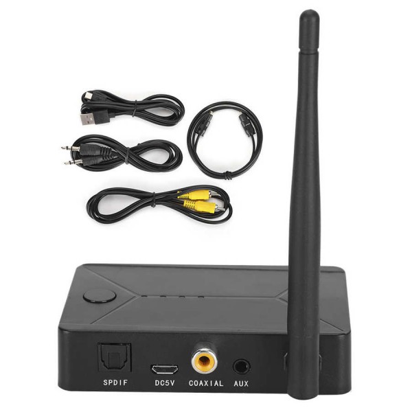 Bluetooth 5.0 Audio Transmitter BT-007, 3.5mm, RCA, Toslink Bluetooth 5.0 Audio Transmitter BT-007, 3.5mm, RCA, Toslink