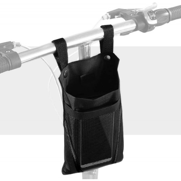Τσάντα για ποδήλατο & πατίνι BIKE-0013, 27 x 16.5cm, μαύρη