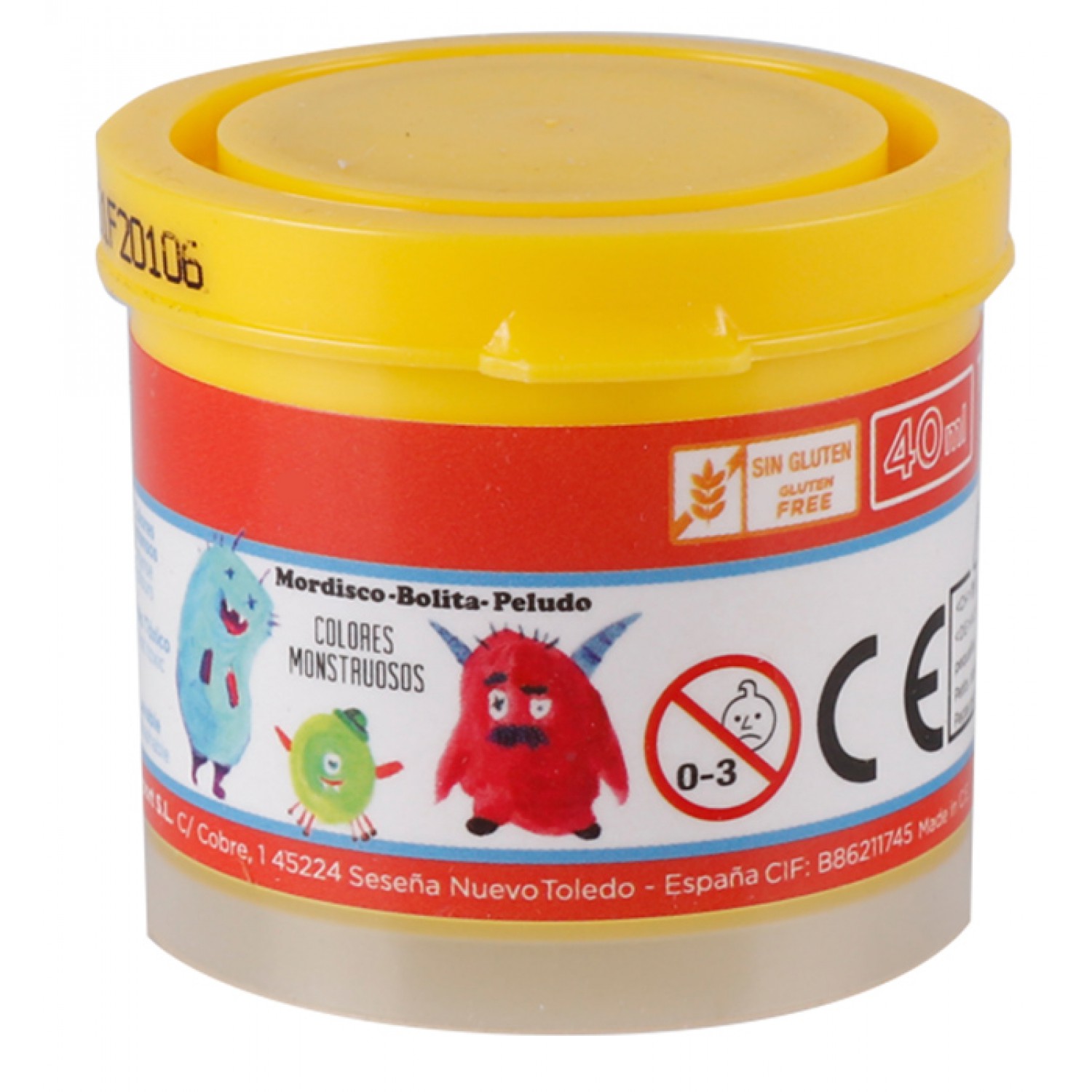 MP τέμπερα ζωγραφικής PP610-03, 40ml, κίτρινη MP τέμπερα ζωγραφικής PP610-03, 40ml, κίτρινη