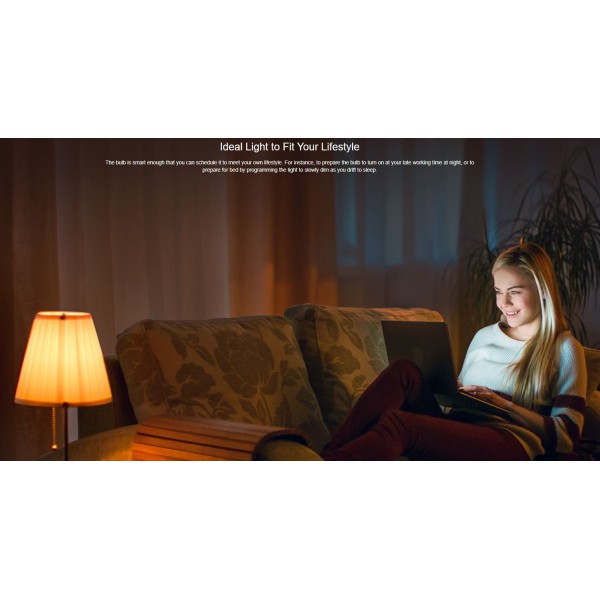 YEELIGHT smart λάμπα LED Filament YLDP23YL, 6W, E27, 500lm, 2000K YEELIGHT smart λάμπα LED Filament YLDP23YL, 6W, E27, 500lm, 2000K