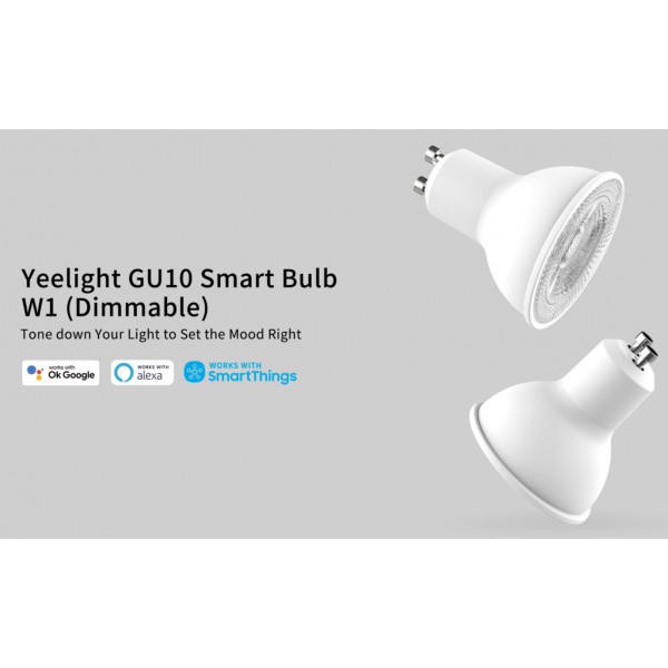 YEELIGHT smart λάμπα LED YLDP004, GU10, 4,8W, E27, 350lm, 2700K YEELIGHT smart λάμπα LED YLDP004, GU10, 4,8W, E27, 350lm, 2700K