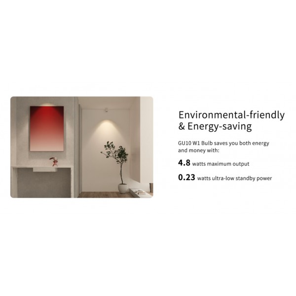 YEELIGHT smart λάμπα LED YLDP004, GU10, 4,8W, E27, 350lm, 2700K YEELIGHT smart λάμπα LED YLDP004, GU10, 4,8W, E27, 350lm, 2700K