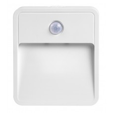 Φωτιστικό τοίχου LED YET6133, με αισθητήρα κίνησης PIR, 0.04W, λευκό