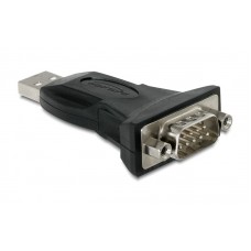 DELOCK Adapter από serial RS-232 σε USB 2.0 type A + 80cm USB καλώδιο