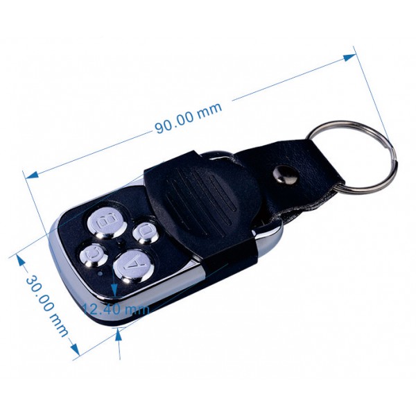 POWERTECH ασύρματο χειριστήριο YET042-V2, 4 κανάλια 433Mhz, face to face