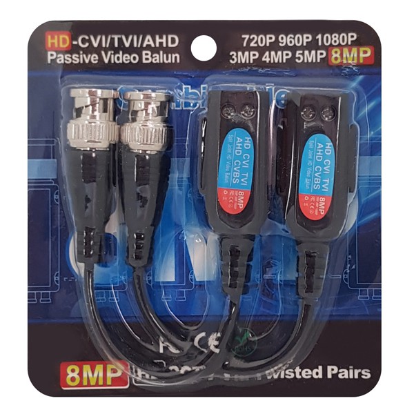 PULSAR παθητικό video balun P-TR1HD για κάμερες HD-CVI/TVI/AHD/CVBS PULSAR παθητικό video balun P-TR1HD για κάμερες HD-CVI/TVI/AHD/CVBS