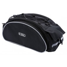 Τσάντα σχάρας ποδηλάτου BIKE-0011, μαύρη