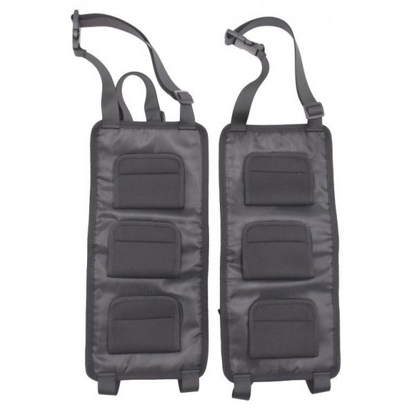 Βάση στήριξης αυτοκινήτου για καλάμι ψαρέματος FISH-0019, μαύρη, 2τμχ