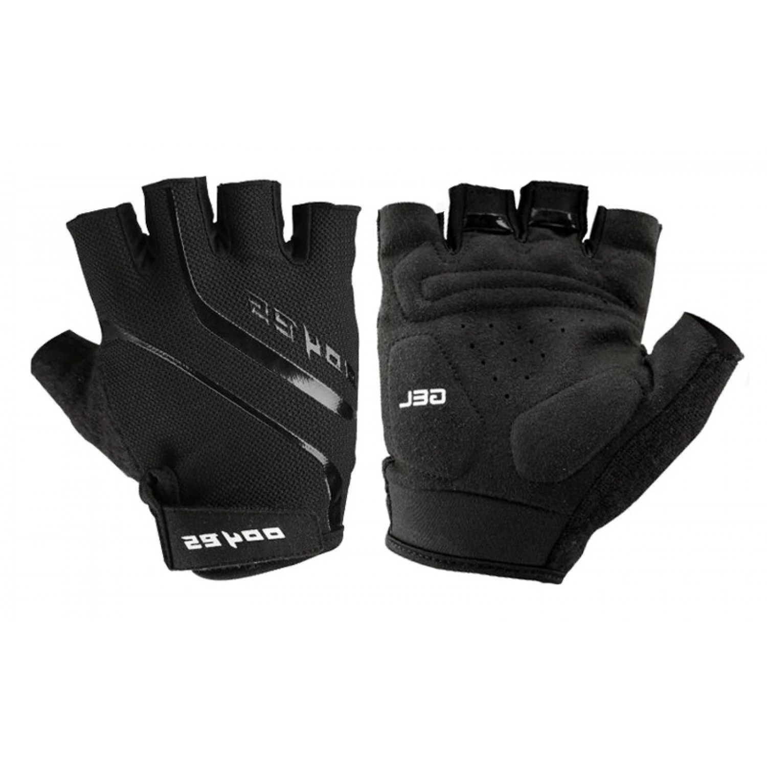 SΑΑΗΟΟ γάντια ποδηλασίας με τζελ BIKE-0016, XL, μαύρο