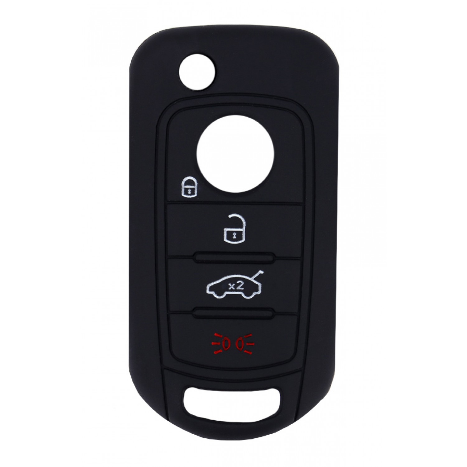 Θήκη κλειδιού για αυτοκίνητα Fiat 1006-06, εύκαμπτη, μαύρη Θήκη κλειδιού για αυτοκίνητα Fiat 1006-06, εύκαμπτη, μαύρη