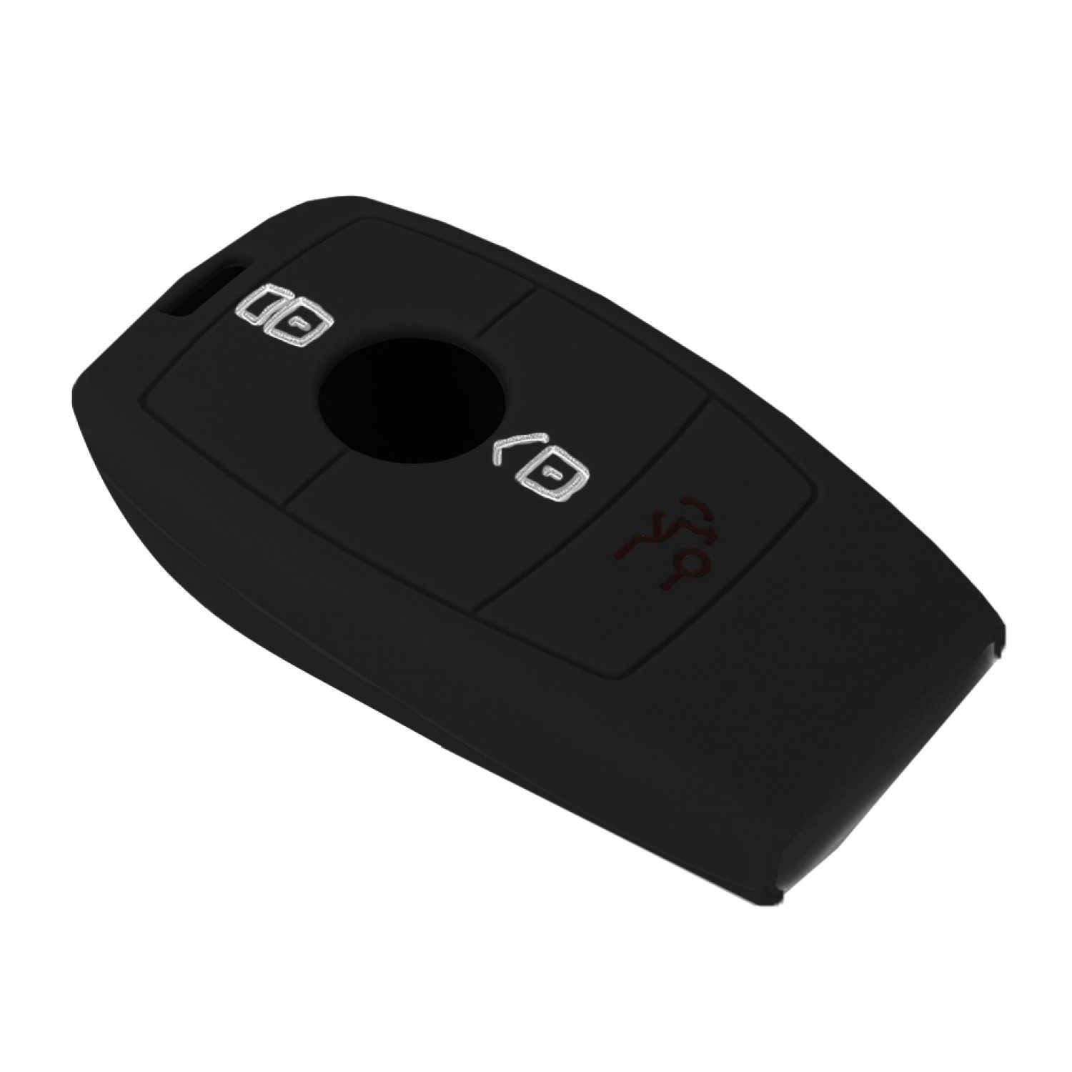 Θήκη κλειδιού για αυτοκίνητα Mercedes-Benz 1008-06, εύκαμπτη, μαύρη Θήκη κλειδιού για αυτοκίνητα Mercedes-Benz 1008-06, εύκαμπτη, μαύρη