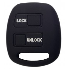 Θήκη κλειδιού για αυτοκίνητα Toyota 2006-06, εύκαμπτη, μαύρη