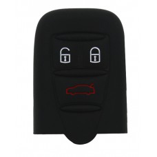 Θήκη κλειδιού για αυτοκίνητα Alfa Romeo 1019-02, εύκαμπτη, μαύρη