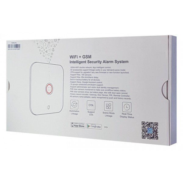 WOLF GUARD ασύρματο σύστημα συναγερμού WM2N, GSM, Wi-Fi WOLF GUARD ασύρματο σύστημα συναγερμού WM2N, GSM, Wi-Fi