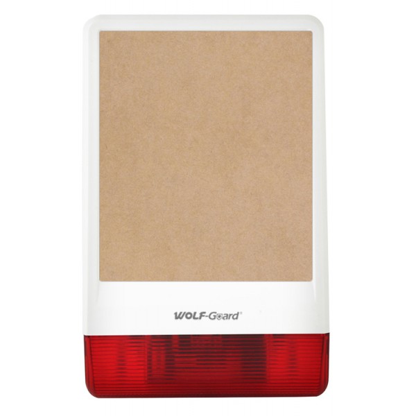 WOLF GUARD ασύρματη σειρήνα εξωτερικού χώρου JD-W08, ηχητική και οπτική WOLF GUARD ασύρματη σειρήνα εξωτερικού χώρου JD-W08, ηχητική και οπτική