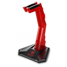 SADES Stand Wolfbone D1 για headset, κοκκινο