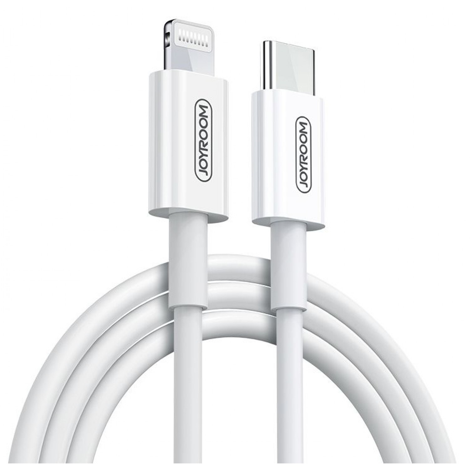JOYROOM καλώδιο USB Type-C σε Lightning S-M421, 3A, PD, 2m, λευκό JOYROOM καλώδιο USB Type-C σε Lightning S-M421, 3A, PD, 2m, λευκό