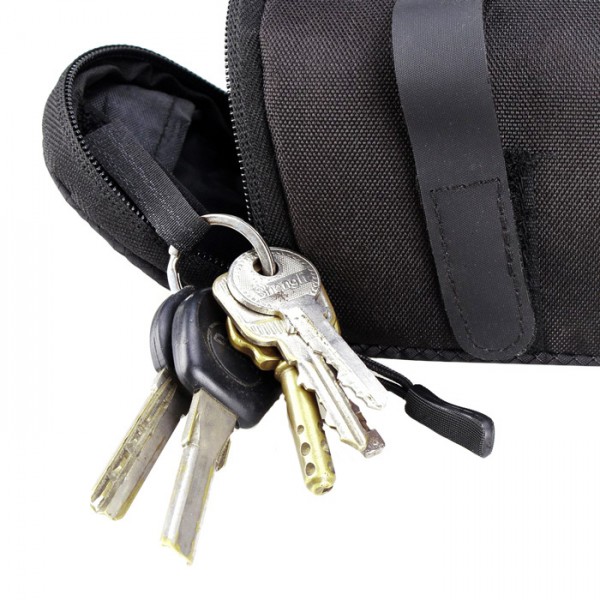 B-SOUL τσαντάκι σέλας ποδηλάτου BIKE-0004, μαύρο