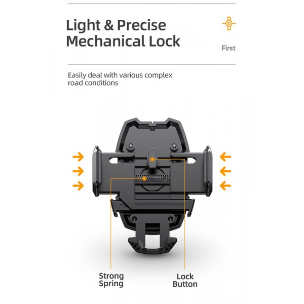 JOYROOM βάση smartphone για αυτοκίνητο JR-ZS255, μαύρη JOYROOM βάση smartphone για αυτοκίνητο JR-ZS255, μαύρη