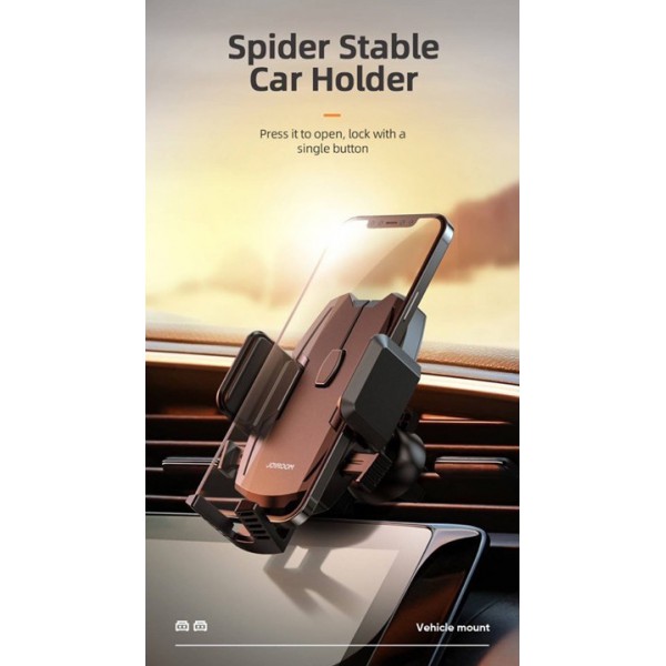 JOYROOM βάση smartphone για αυτοκίνητο JR-ZS255, μαύρη JOYROOM βάση smartphone για αυτοκίνητο JR-ZS255, μαύρη