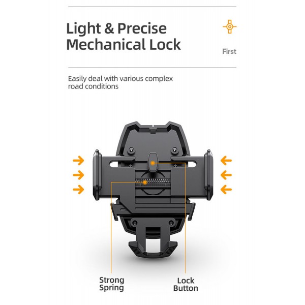 JOYROOM βάση smartphone για αυτοκίνητο JR-ZS255, μαύρη JOYROOM βάση smartphone για αυτοκίνητο JR-ZS255, μαύρη