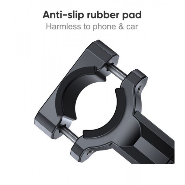 JOYROOM βάση ποδηλάτου για smartphone JR-ZS252, μεταλλική, μαύρη JOYROOM βάση ποδηλάτου για smartphone JR-ZS252, μεταλλική, μαύρη