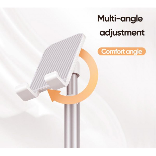 JOYROOM βάση smartphone JR-ZS203, ρυθμιζόμενη, μεταλλική, λευκή