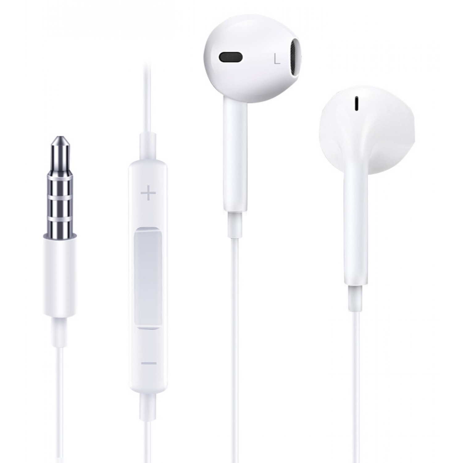 JOYROOM earphones JR-EP1, 3.5mm, λευκά JOYROOM earphones JR-EP1, 3.5mm, λευκά