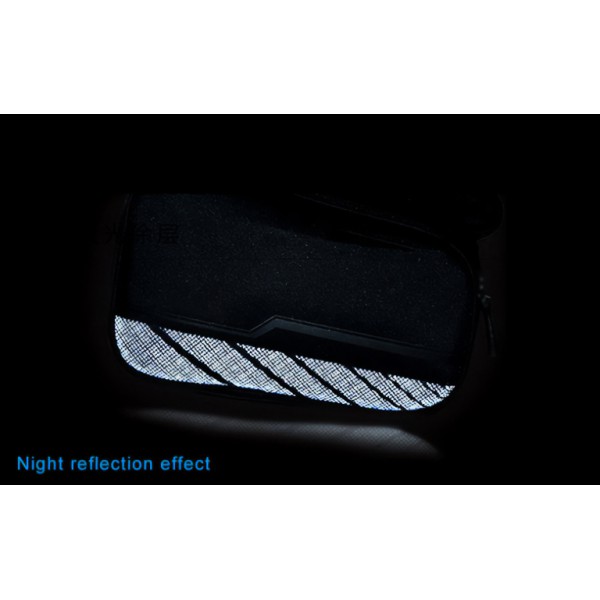 Tσαντάκι ποδηλάτου ΒΙΚΕ-0010 με θήκη κινητού 6.5", μαύρο