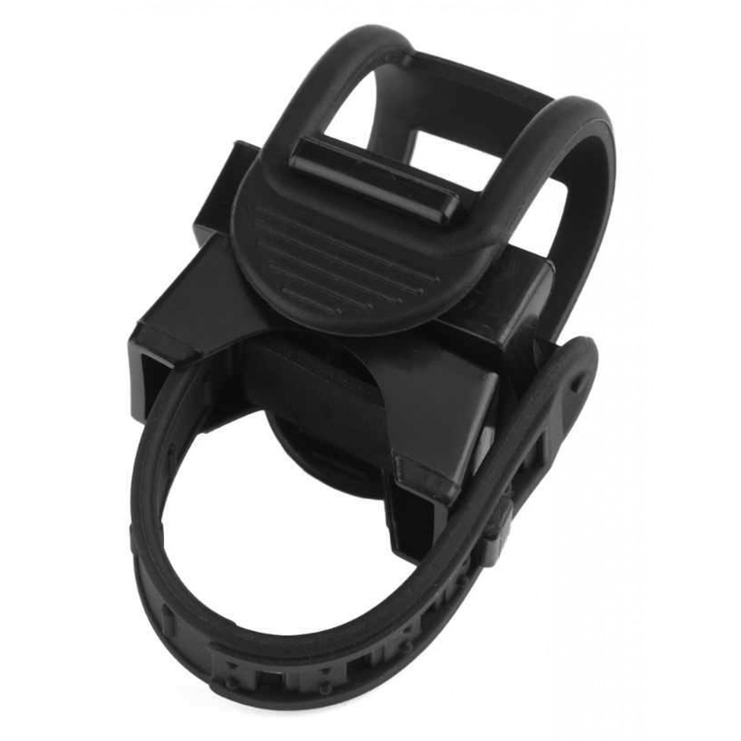 POWERTECH βάση για φωτισμό ποδηλάτου BIKE-0021, περιστρεφόμενη, μαύρη