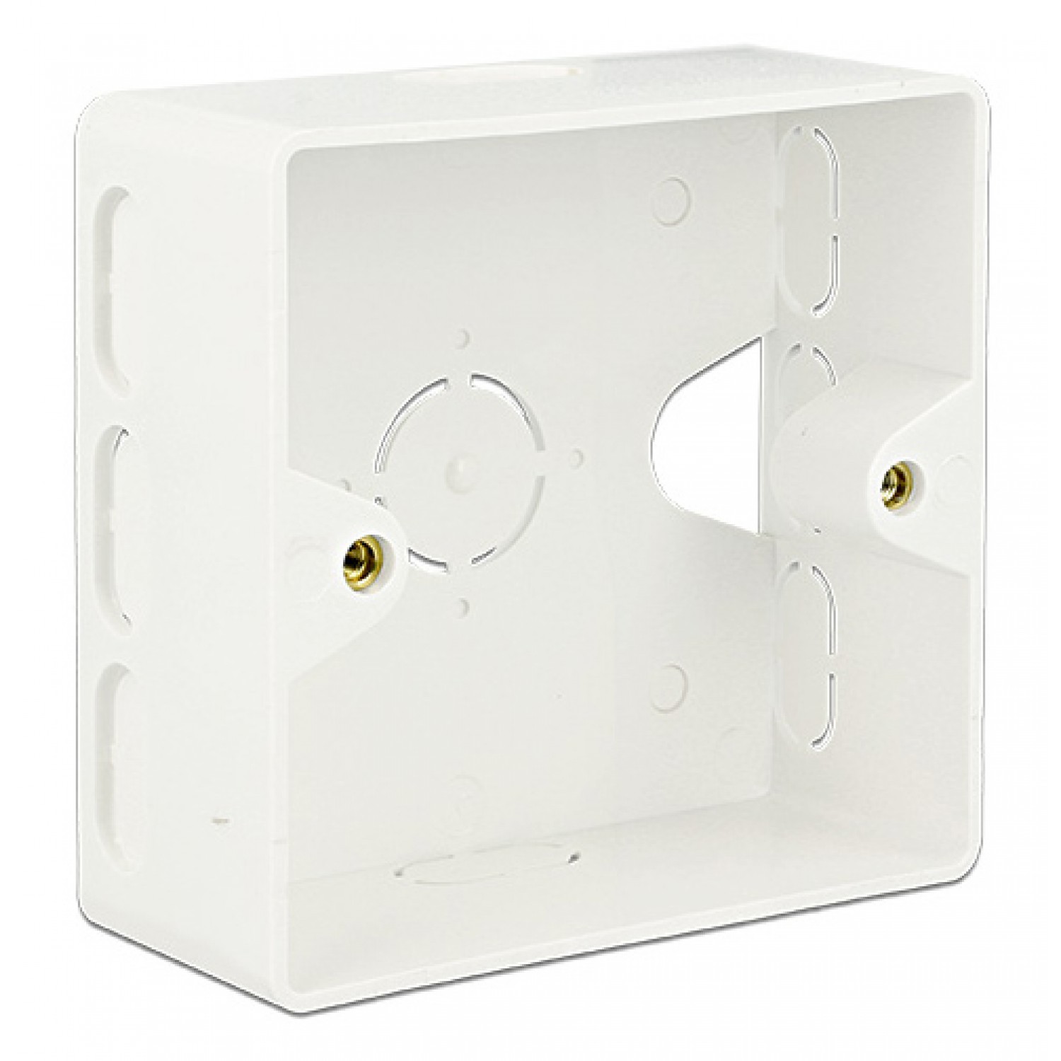 DELOCK οπίσθιο κουτί για Keystone πρίζα τοίχου 86128, λευκό DELOCK οπίσθιο κουτί για Keystone πρίζα τοίχου 86128, λευκό