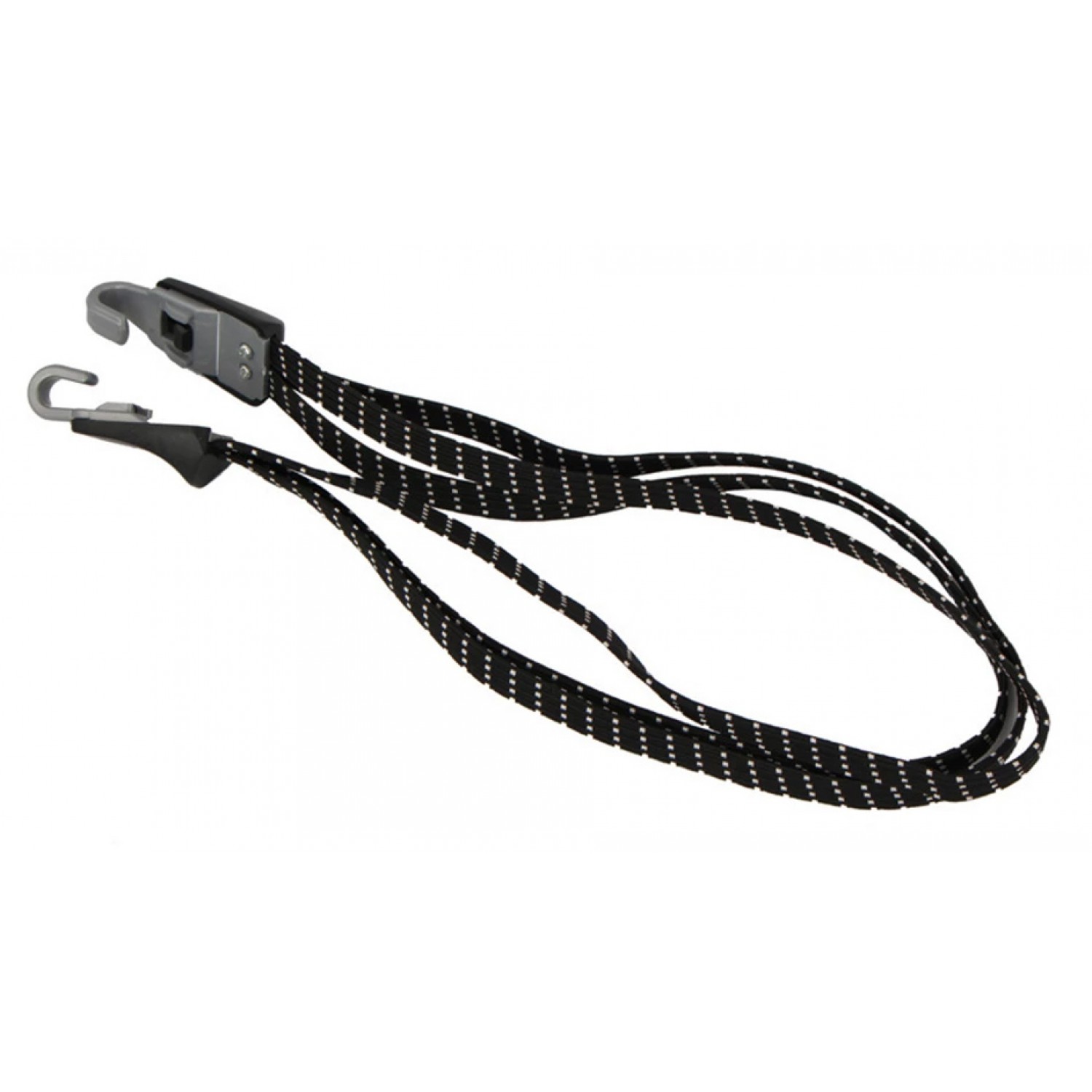 POWERTECH ελαστικός ιμάντας πρόσδεσης αποσκευών BIKE-0012, 69cm, μαύρος