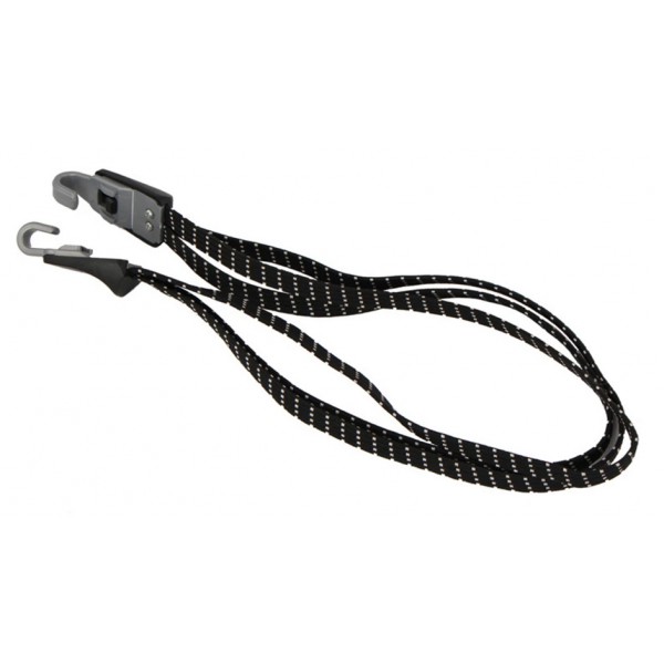 POWERTECH ελαστικός ιμάντας πρόσδεσης αποσκευών BIKE-0012, 69cm, μαύρος