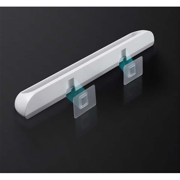 OENEN κρεμάστρα μπάνιου-κουζίνας CLN-0036, 46x6x5cm, λευκή OENEN κρεμάστρα μπάνιου-κουζίνας CLN-0036, 46x6x5cm, λευκή